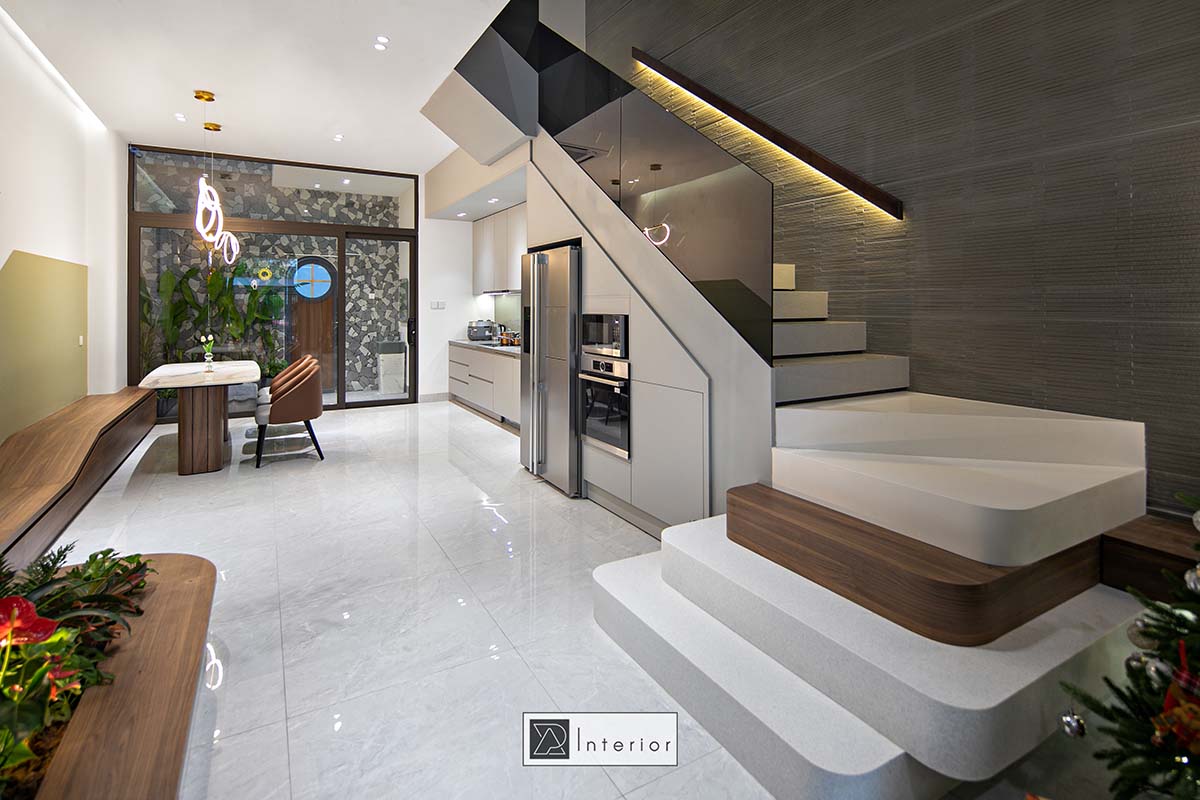 nội thất nhà phố hiện đại sang trọng